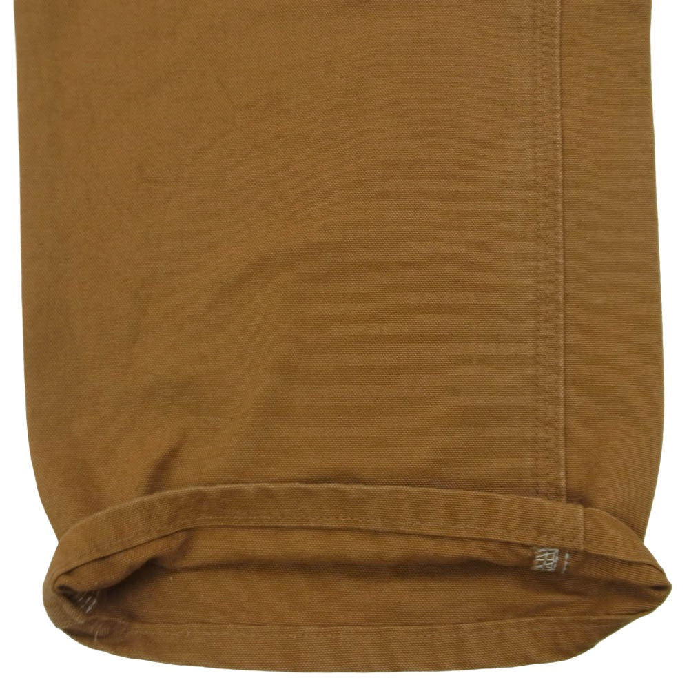 Carhartt カーハート 18年製 Washed Duck Work Dungaree ウォッシュド ダック ペインター パンツ ブラウン系 36 × 34【新古品】【未使用】【中古】