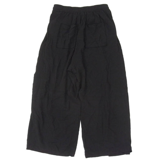 アレキサンドラ・ムーラ レーヨン レイヤード ワイド パンツ ブラック系 S【中古】