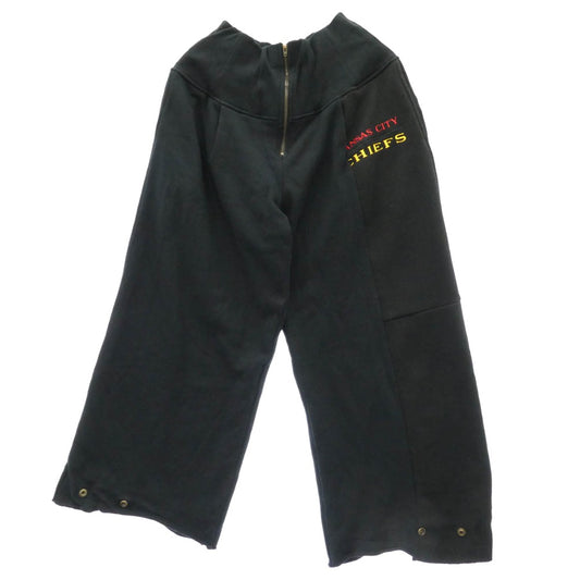 ナナサーカス リメイク 再構築 ワイドスウェット パンツ ブラック系 表記なし【中古】