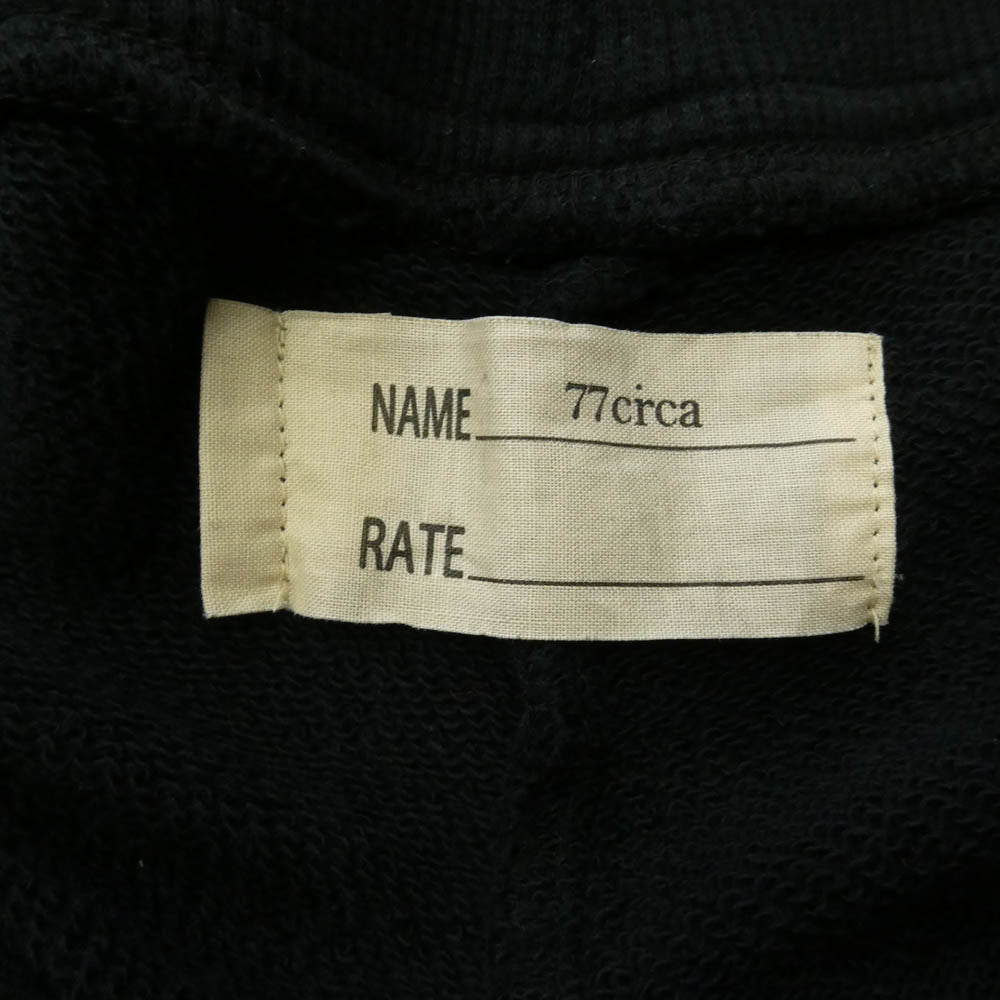 ナナサーカス リメイク 再構築 ワイドスウェット パンツ ブラック系 表記なし【中古】