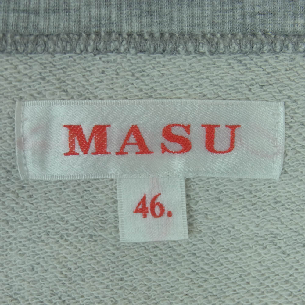 エムエーエスユー MMSS-CS0323 NEVERLAND SHORT SLEEVE SWEATSHIRT 半袖 スウェット カットソー グレー系 46【中古】