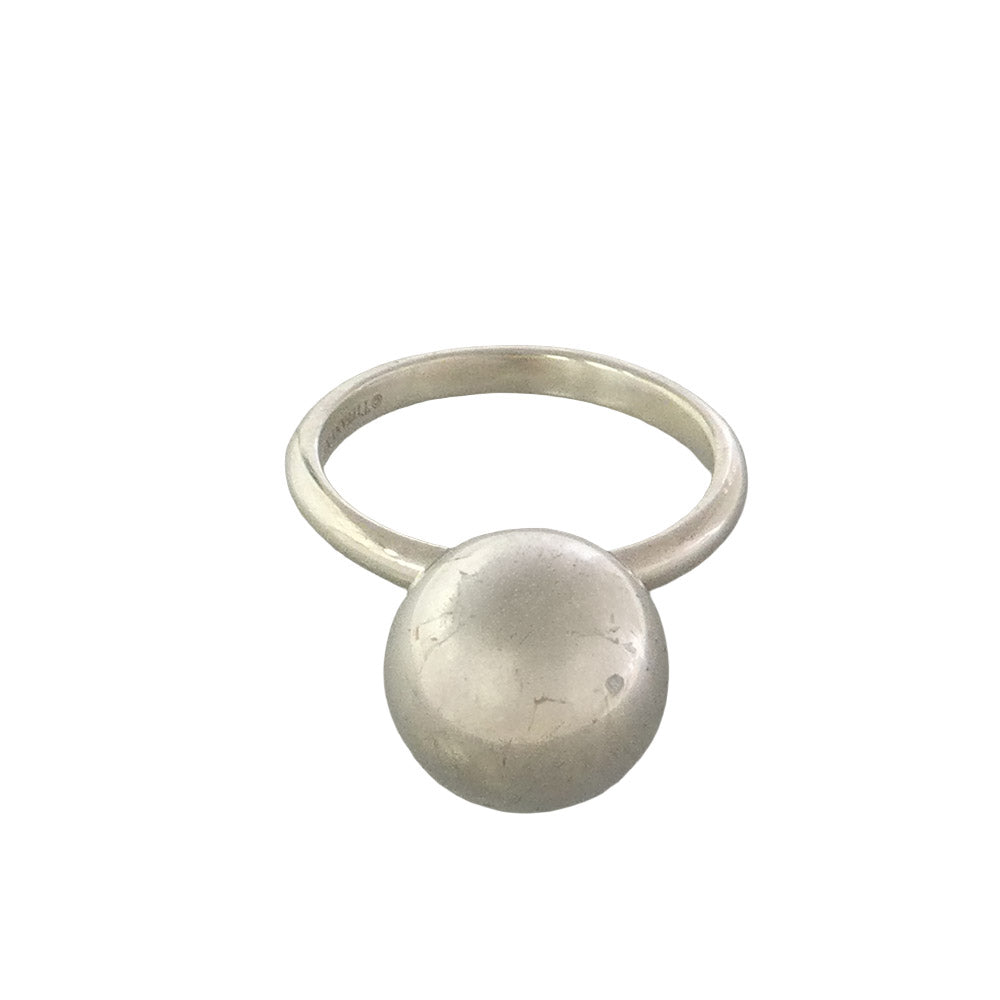 SAAD サード アラベスク 唐草 リング シルバー系 18号【中古