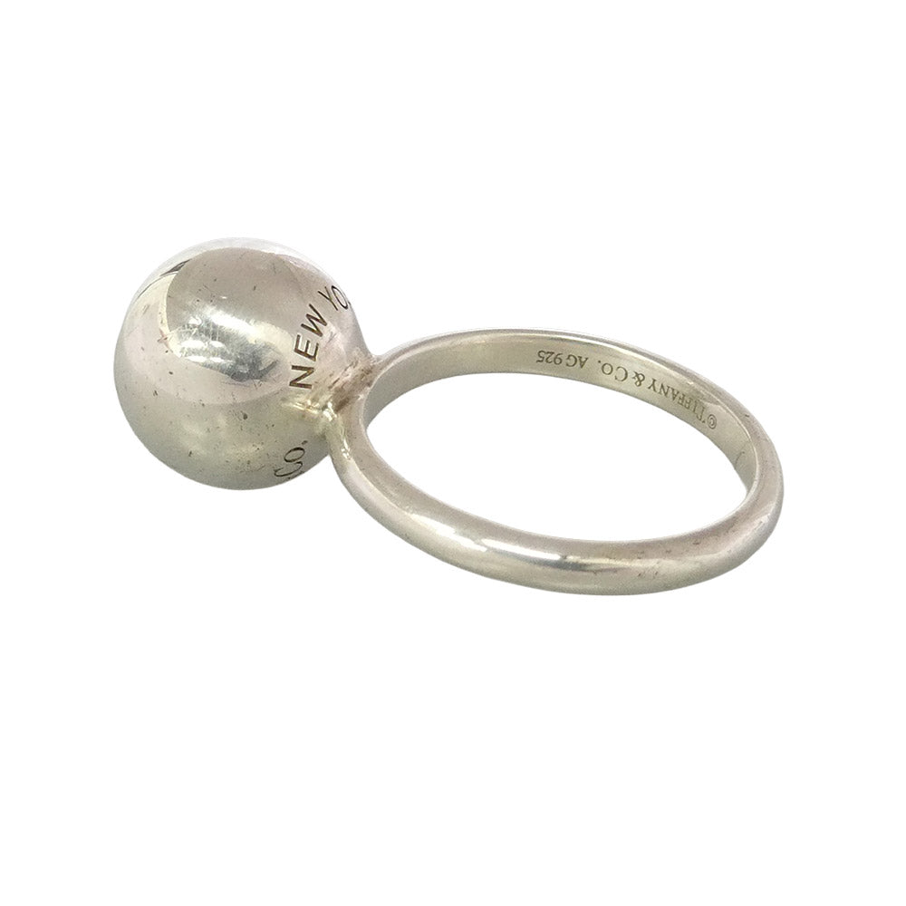 TIFFANY&Co. ティファニー ハードウェア ボール リング シルバー系 14.5号【中古】