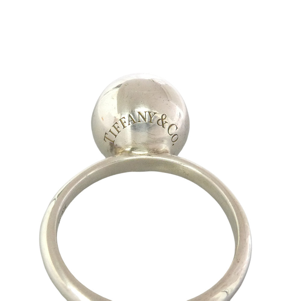 TIFFANY&Co. ティファニー ハードウェア ボール リング シルバー系 14.5号【中古】