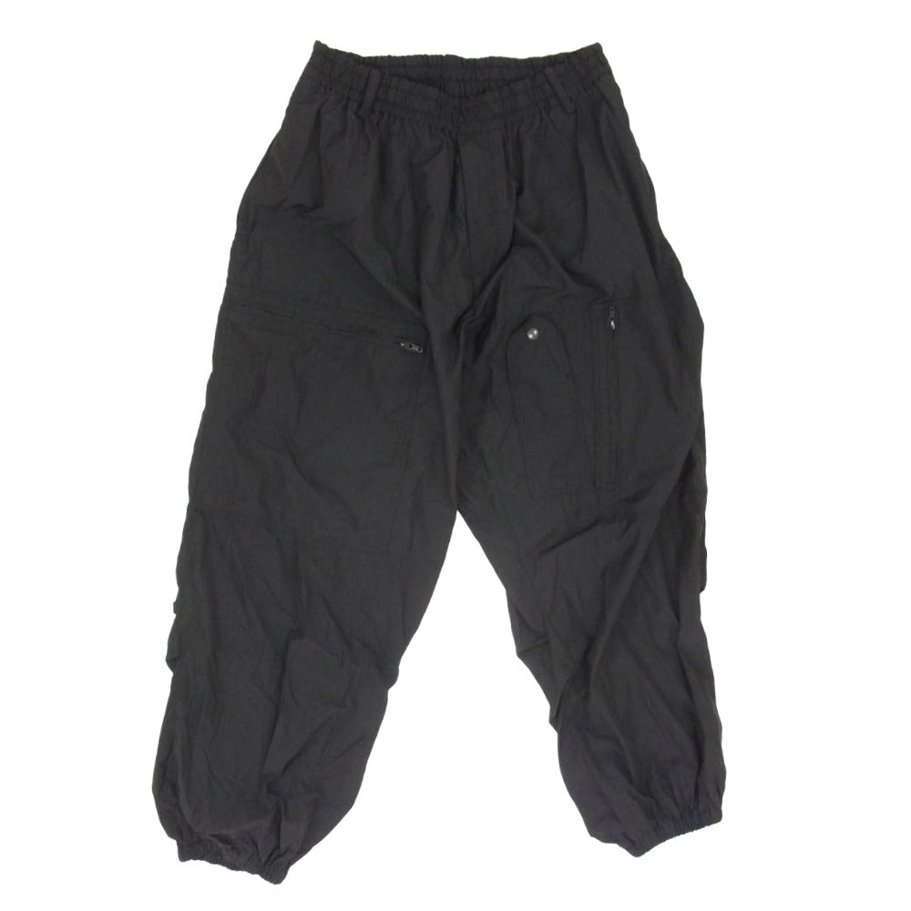 Y's Yohji Yamamoto ワイズ ヨウジヤマモト 22SS YG-P43-631 WRINKLE TEXTURE TACTICAL PANTS カーゴパンツ ブラック系 3【中古】