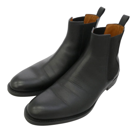 BALLY バリー ALAN 0/290 サイドゴア レザー ブーツ ブラック系 EU7.5【中古】