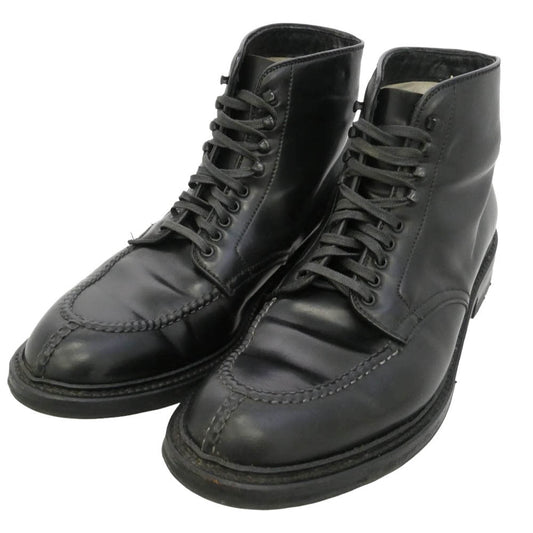 ALDEN オールデン 4027HC Leather Soul レザーソウル別注 コードバン タンカーブーツ レザーブーツ ブラック系 8.5【中古】