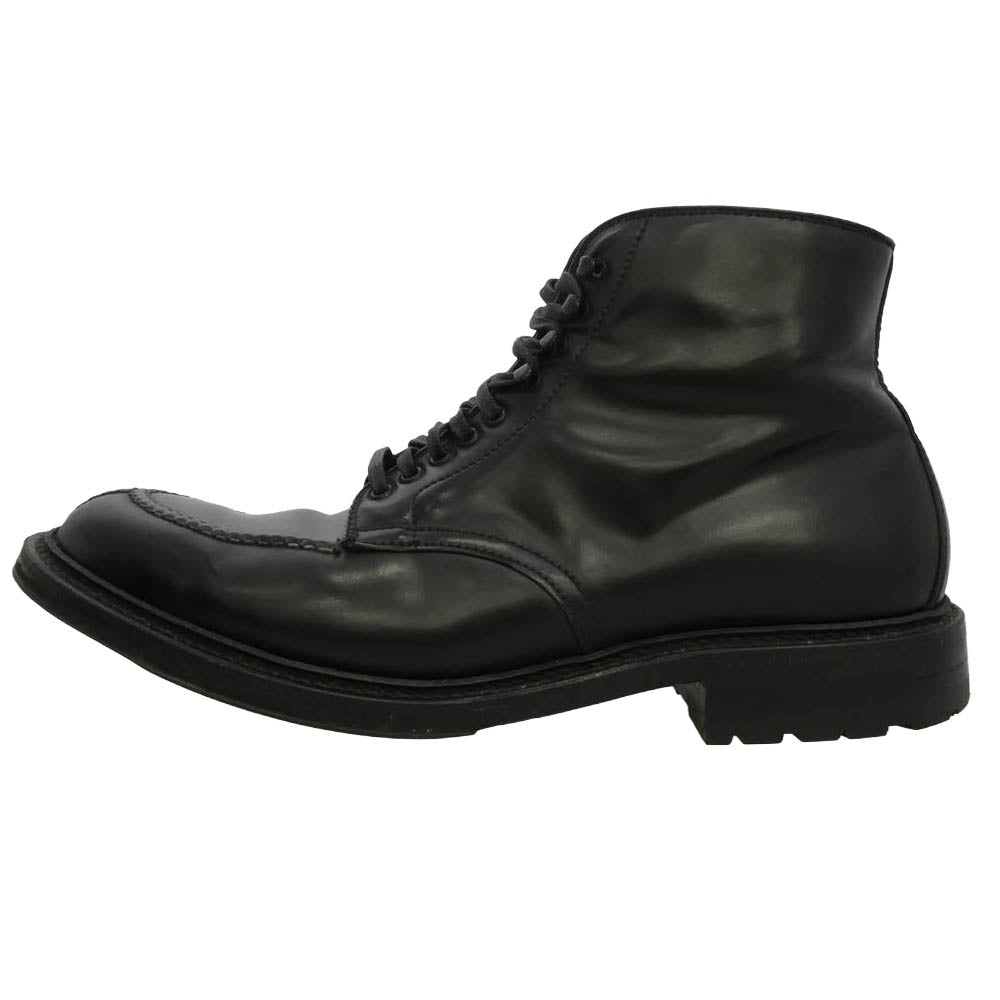 ALDEN オールデン 4027HC Leather Soul レザーソウル別注 コードバン タンカーブーツ レザーブーツ ブラック系 8.5【中古】