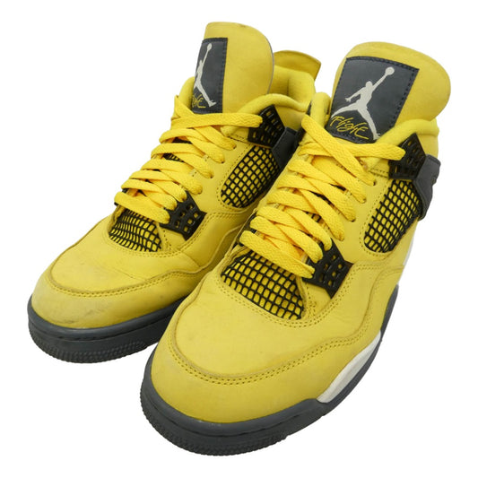 NIKE ナイキ CT8527-700 Air Jordan 4 Tour エアジョーダン4 ツアー スニーカー イエロー系 ブラック系 27cm【中古】