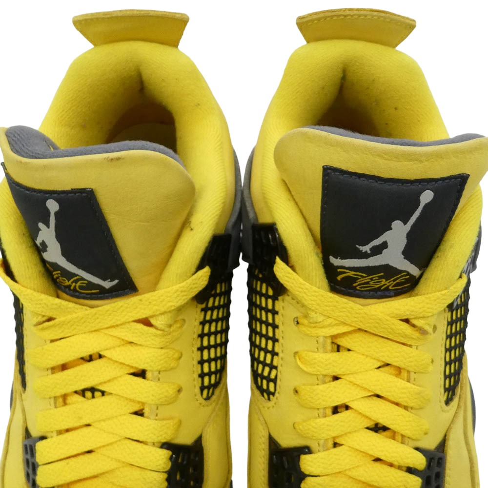 NIKE ナイキ CT8527-700 Air Jordan 4 Tour エアジョーダン4 ツアー スニーカー イエロー系 ブラック系 27cm【中古】