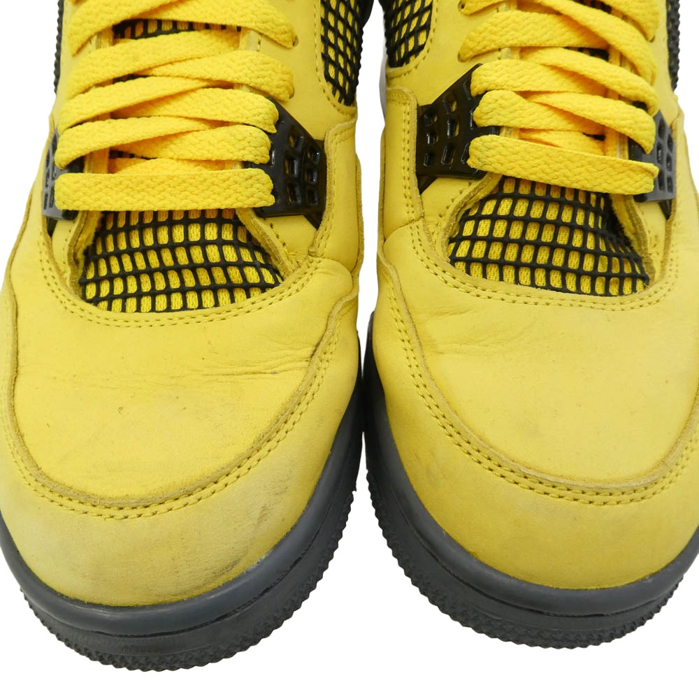 NIKE ナイキ CT8527-700 Air Jordan 4 Tour エアジョーダン4 ツアー スニーカー イエロー系 ブラック系 27cm【中古】