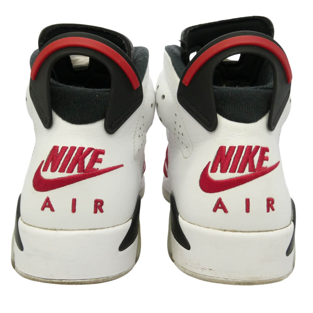 NIKE ナイキ CT8529-106 Air Jordan 6 Carmine エアジョーダン6 カーマイン ハイカットスニーカー レッド系 ホワイト系 26.5cm【中古】