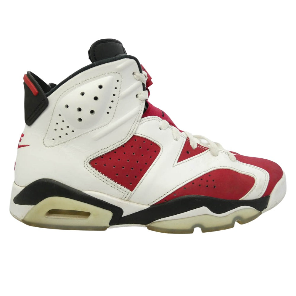 NIKE ナイキ CT8529-106 Air Jordan 6 Carmine エアジョーダン6 カーマイン ハイカットスニーカー レッド系 ホワイト系 26.5cm【中古】