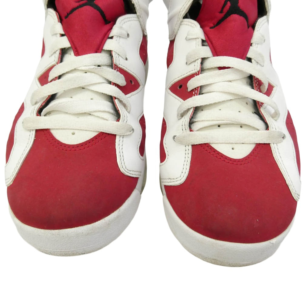 NIKE ナイキ CT8529-106 Air Jordan 6 Carmine エアジョーダン6 カーマイン ハイカットスニーカー レッド系 ホワイト系 26.5cm【中古】