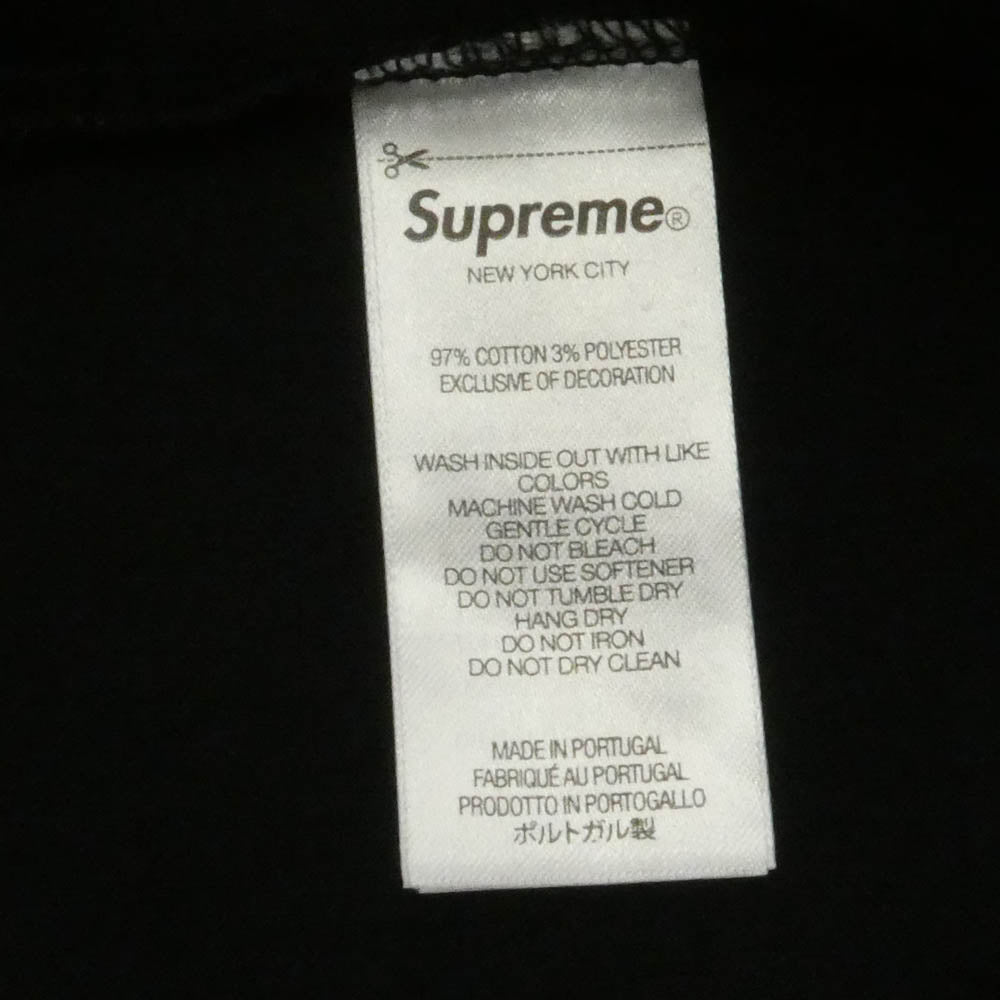 Supreme シュプリーム 25AW Intarsia Sleeve L/S Top インターシャ スリーブ 長袖 Tシャツ カットソー Lサイズ ブラック系 L【美品】【中古】