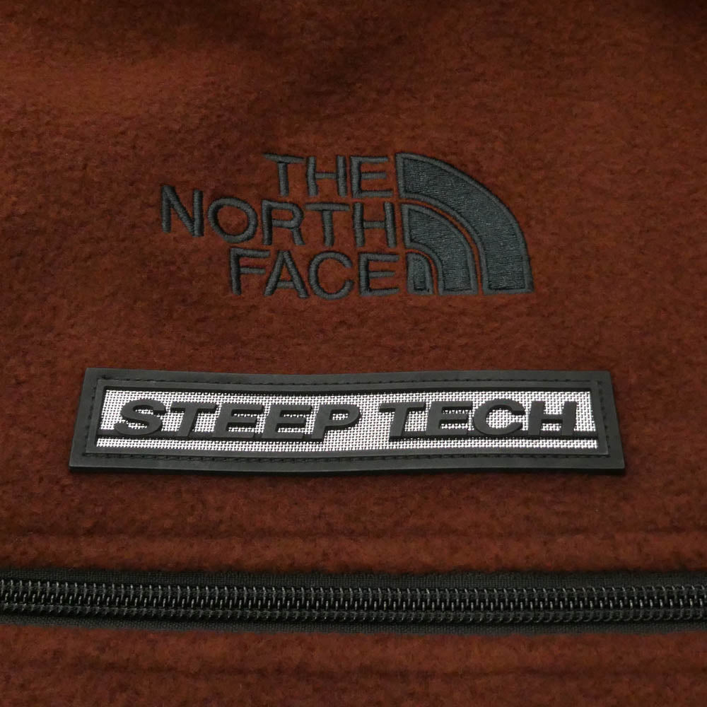 Supreme シュプリーム THE NORTH FACE ノースフェイス 22AW NA52208I × THE NORTH FACE ザノースフェイス Steep Tech Fleece Pullover スティープテック フリース プルオーバー フーデッド ジャケット ブラウン系 L【極上美品】【中古】