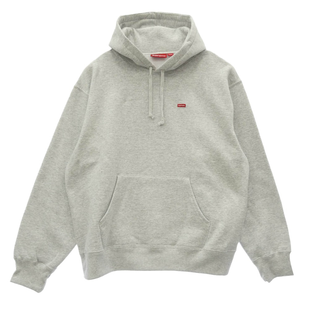 Supreme シュプリーム 25AW Small Box Hooded Sweatshirt スモールボックス フーデッド スウェットシャツ フーディー パーカー グレー系 L【極上美品】【中古】