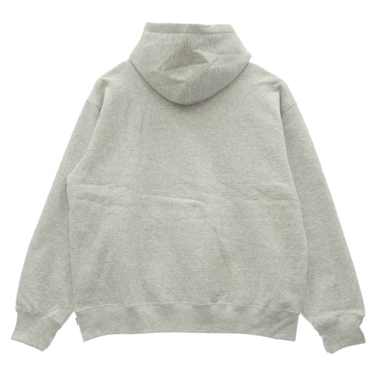 Supreme シュプリーム 25AW Small Box Hooded Sweatshirt スモールボックス フーデッド スウェットシャツ フーディー パーカー グレー系 L【極上美品】【中古】