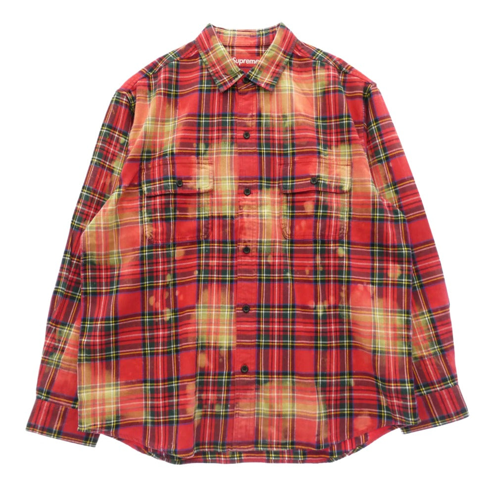 Supreme シュプリーム 24AW Loose Fit Flannel Oxford Shirt ルーズ