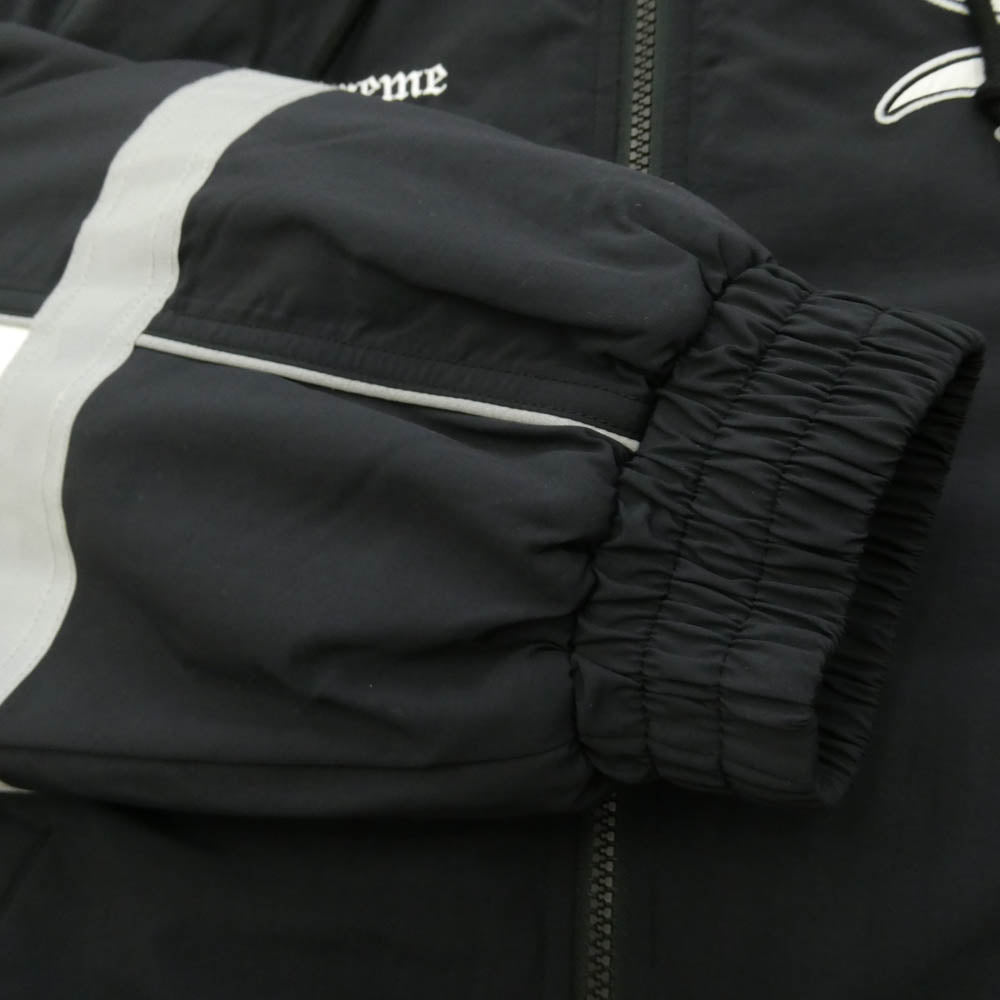 Supreme シュプリーム 25AW × Chicago White Sox シカゴ ホワイトソックス Stadium Jacket スタジアム ジャケット フーデッド スタジャン Lサイズ ダークネイビー系 L【極上美品】【中古】