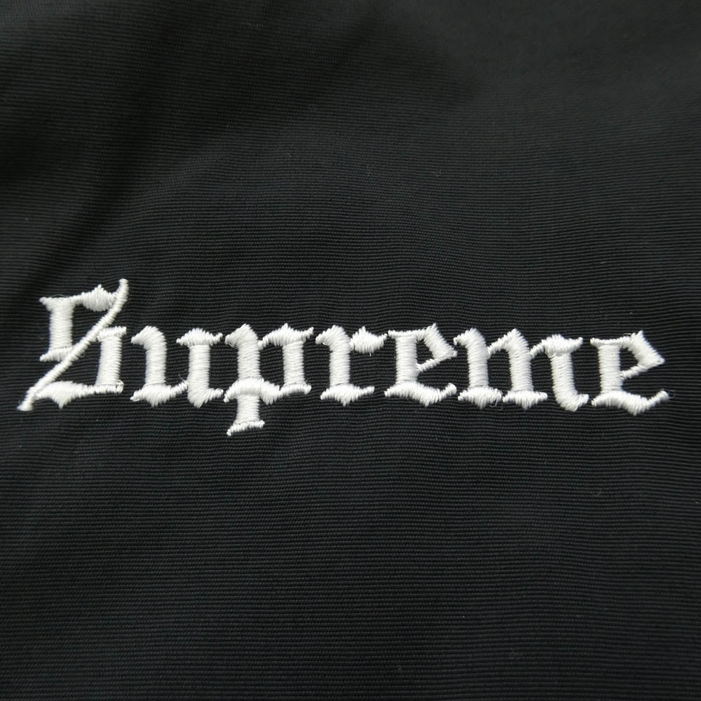 Supreme シュプリーム 25AW × Chicago White Sox シカゴ ホワイトソックス Stadium Jacket スタジアム ジャケット フーデッド スタジャン Lサイズ ダークネイビー系 L【極上美品】【中古】