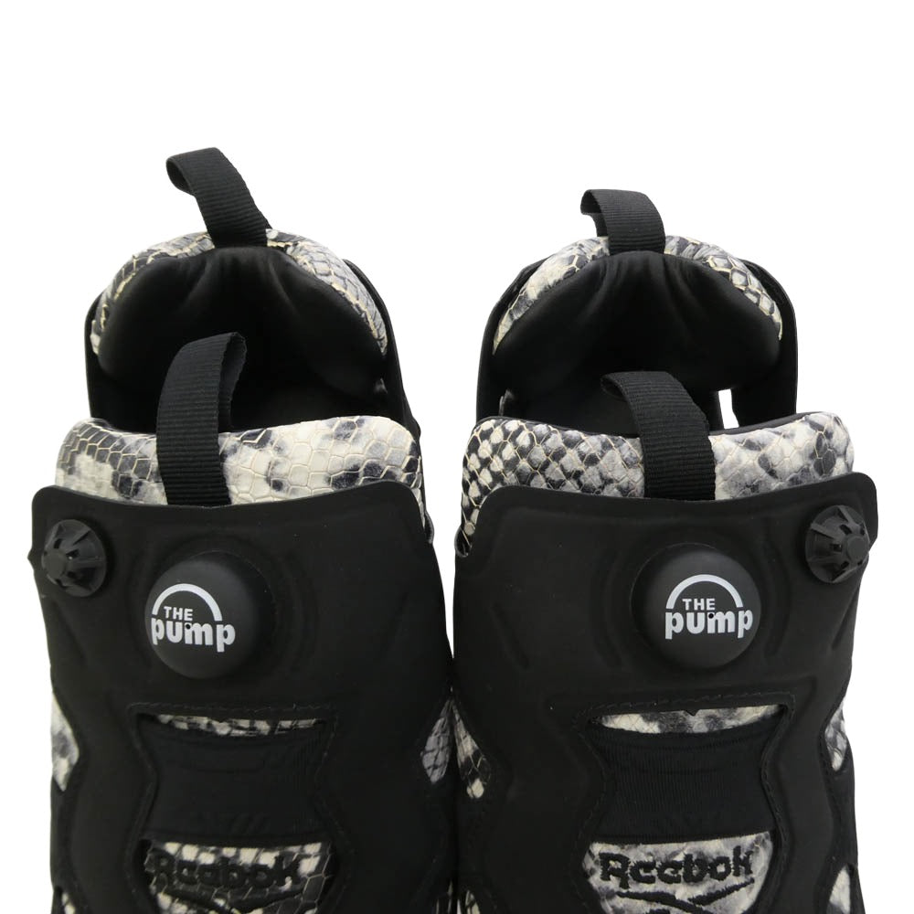 Reebok リーボック GY2759 INSTAPUMP FURY OG SNAKE PACK インスタ ポンプ フューリー スネーク パック ローカット スニーカー ブラック系 ホワイト系 27.5cm【中古】