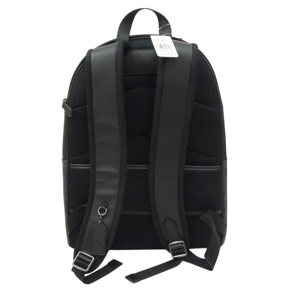 COACH コーチ CV925 QBMI5 WEST ウエスト シグネチャー バックパック リュック ブラック系【新古品】【未使用】【中古】