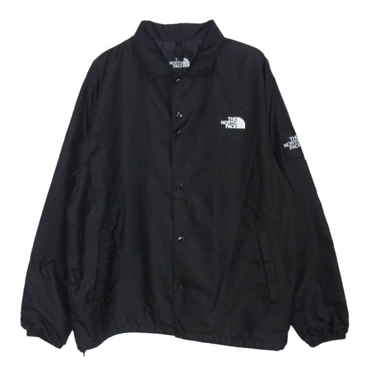 THE NORTH FACE ノースフェイス NP72130 The Coach Jacket ドローコード付き ナイロン コーチジャケット ブラック系 XL【中古】
