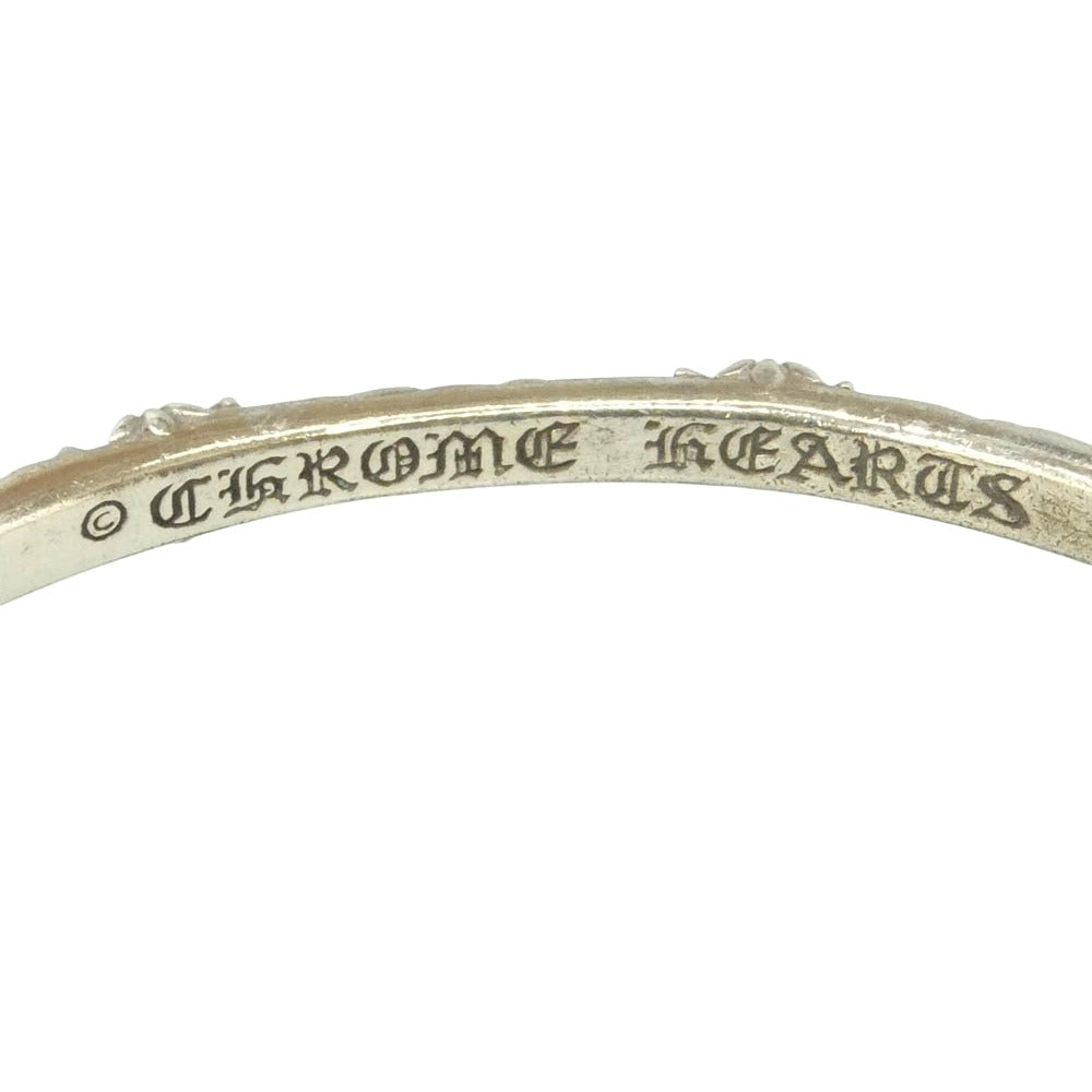 CHROME HEARTS クロムハーツ（原本無） BANGLE SBT SBTバンド バングル ブレスレット Mサイズ シルバー系【中古】