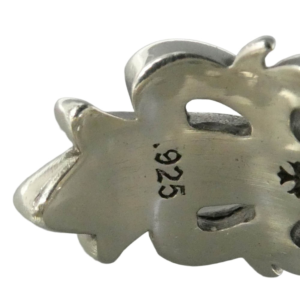 CHROME HEARTS クロムハーツ（原本有） インボイス付属 DBL FLRL CRS ダブルフローラルクロス リング シルバー系 約16号【中古】