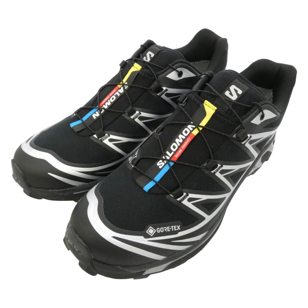 salomon サロモン 474506 GORE-TEX ゴアテックス XT-6 GTX ローカット スニーカー ブラック系 27.5cm【新古品】【未使用】【中古】