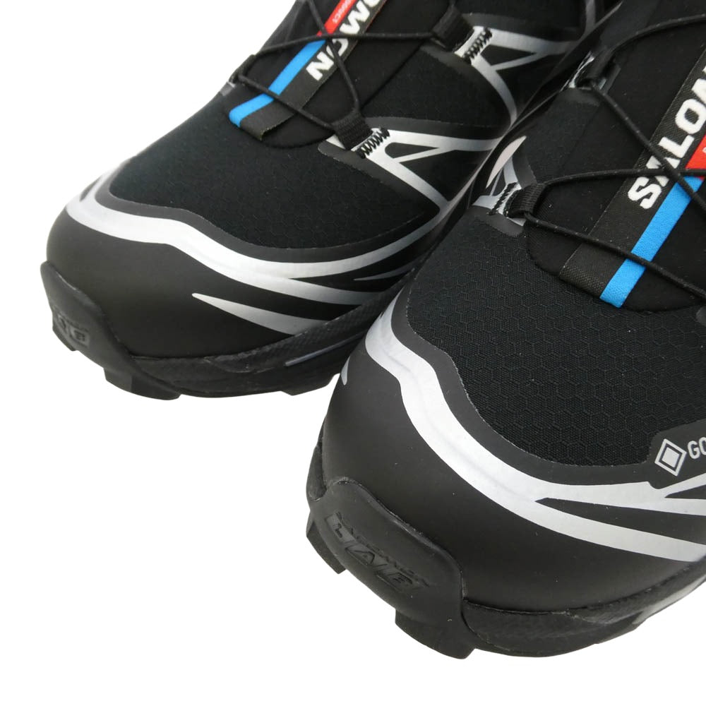 salomon サロモン 474506 GORE-TEX ゴアテックス XT-6 GTX ローカット スニーカー ブラック系 27.5cm【新古品】【未使用】【中古】