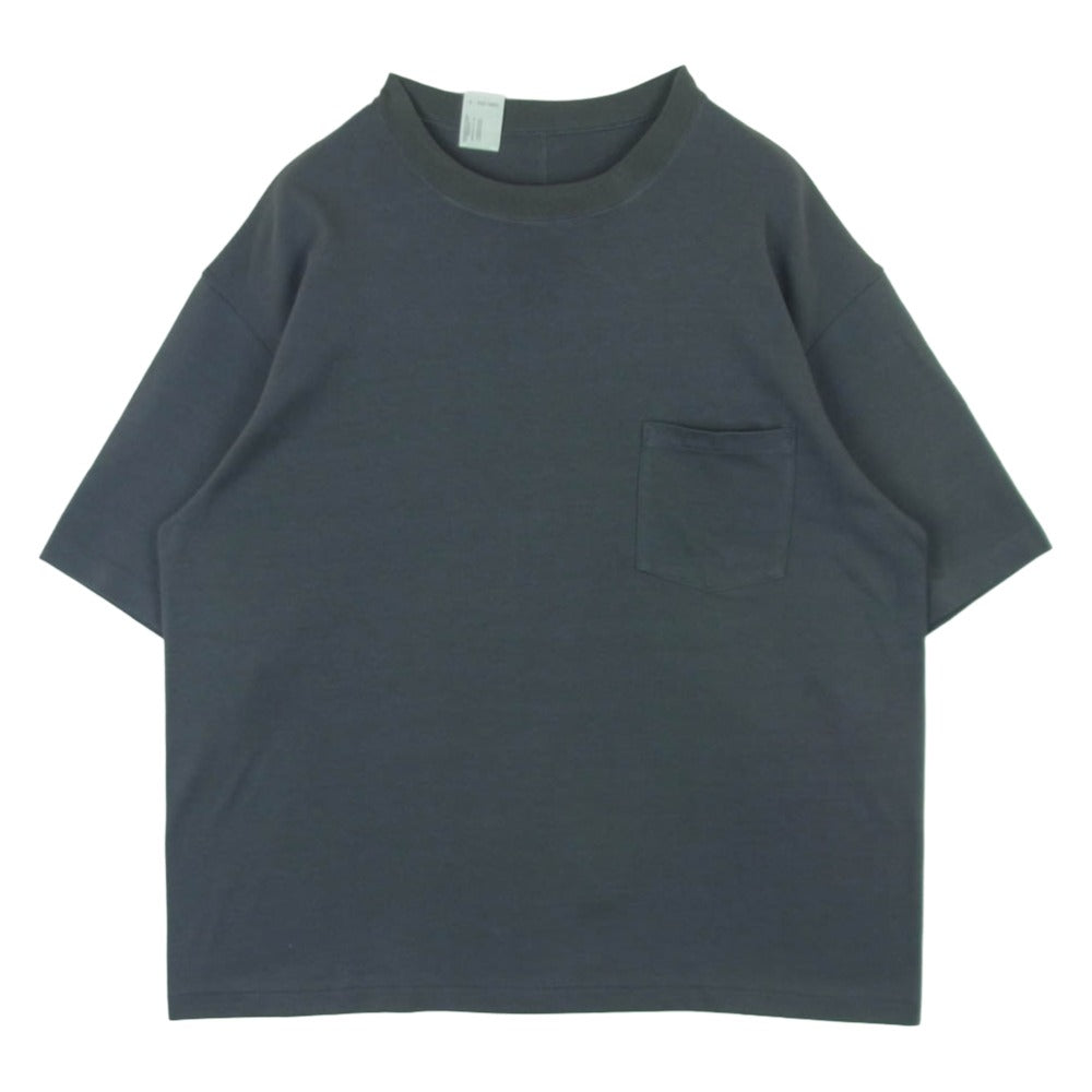 N.HOOLYWOOD エヌハリウッド 30RCH-108 CREW NECK T-SHIRT クルーネック コットン 半袖 Tシャツ グレー系 38【美品】【中古】