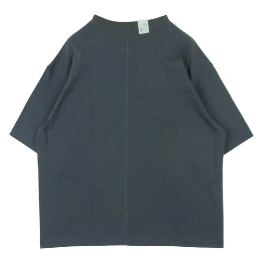 N.HOOLYWOOD エヌハリウッド 30RCH-108 CREW NECK T-SHIRT クルーネック コットン 半袖 Tシャツ グレー系 38【美品】【中古】