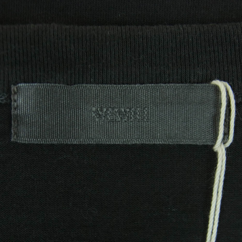WEWILL ウィーウィル 25SS Z-016-8005 COMBINE T-SHIRT コンバイン 異素材切替 半袖 Tシャツ チャコール系 C.Gray 2【新古品】【未使用】【中古】