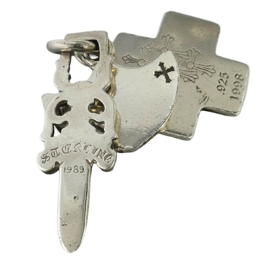 CHROME HEARTS クロムハーツ（原本無） 3TRINKETS スリートリンケッツ ペンダント トップ シルバー系【中古】