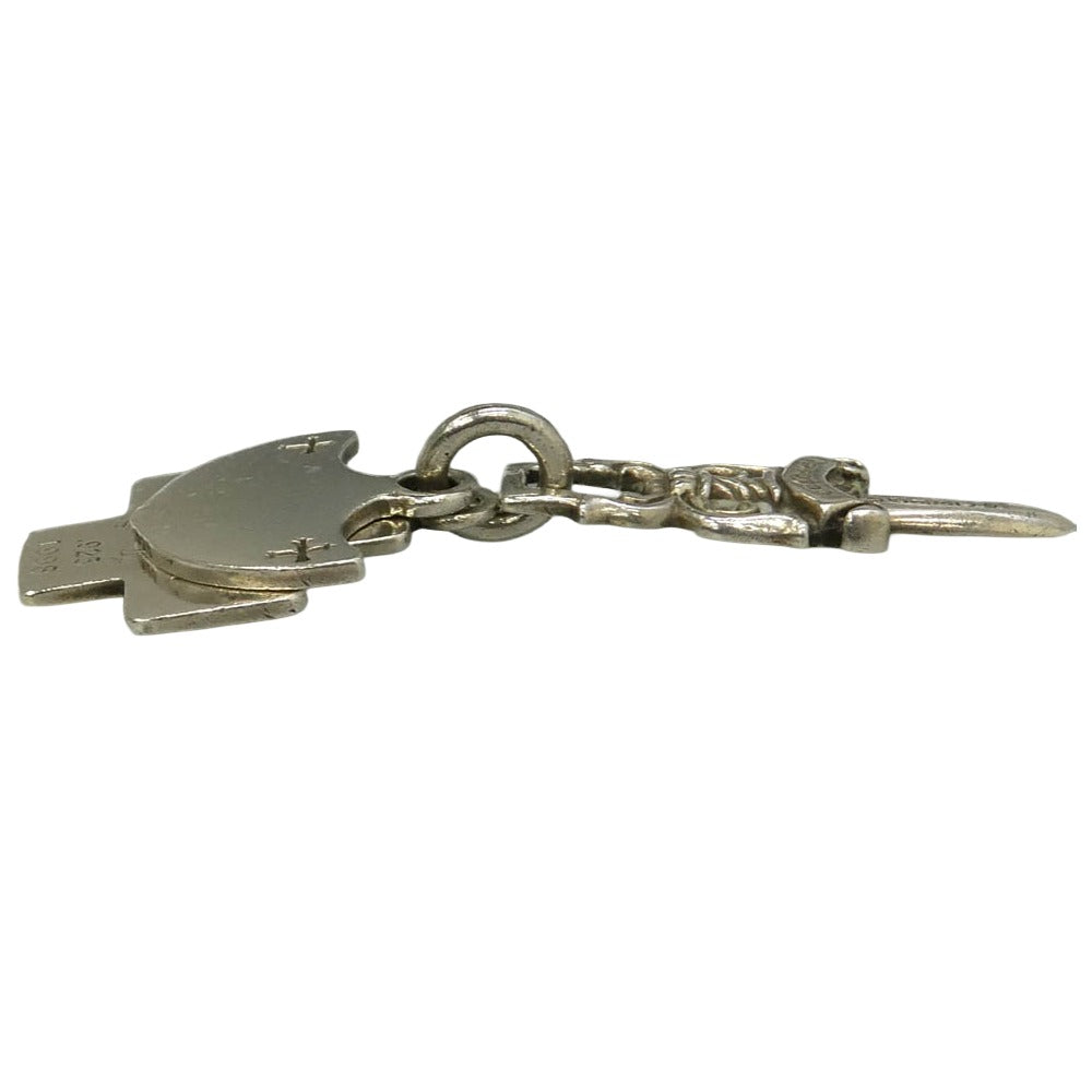 CHROME HEARTS クロムハーツ（原本無） 3TRINKETS スリートリンケッツ ペンダント トップ シルバー系【中古】