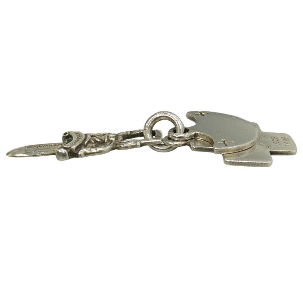 CHROME HEARTS クロムハーツ（原本無） 3TRINKETS スリートリンケッツ ペンダント トップ シルバー系【中古】