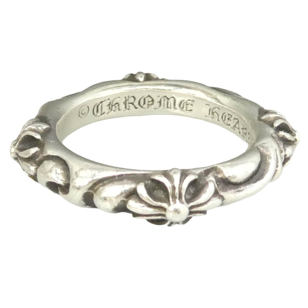 CHROME HEARTS クロムハーツ（原本無） SBT バンド リング シルバー系 19号【中古】