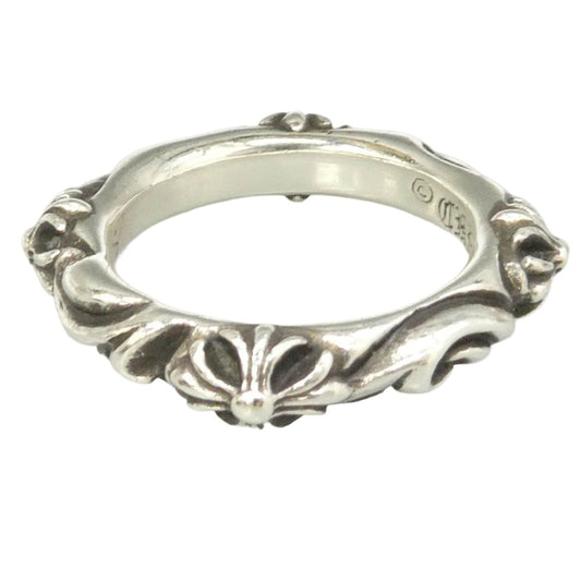 CHROME HEARTS クロムハーツ（原本無） SBT バンド リング シルバー系 19号【中古】