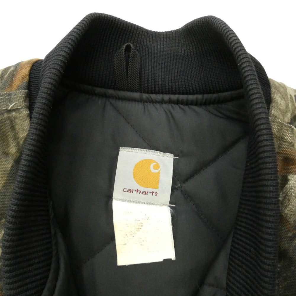 Carhartt カーハート リアルツリーカモ ダック ベスト マルチカラー系 不明【中古】