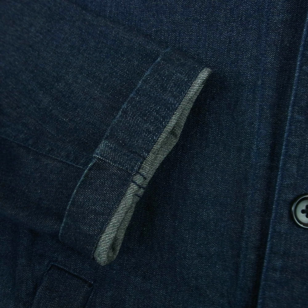 WACKO MARIA ワコマリア 14SS 14SS-CT-16 WASH DENIM COAT ウォッシュ デニム コート インディゴブルー系 M【中古】