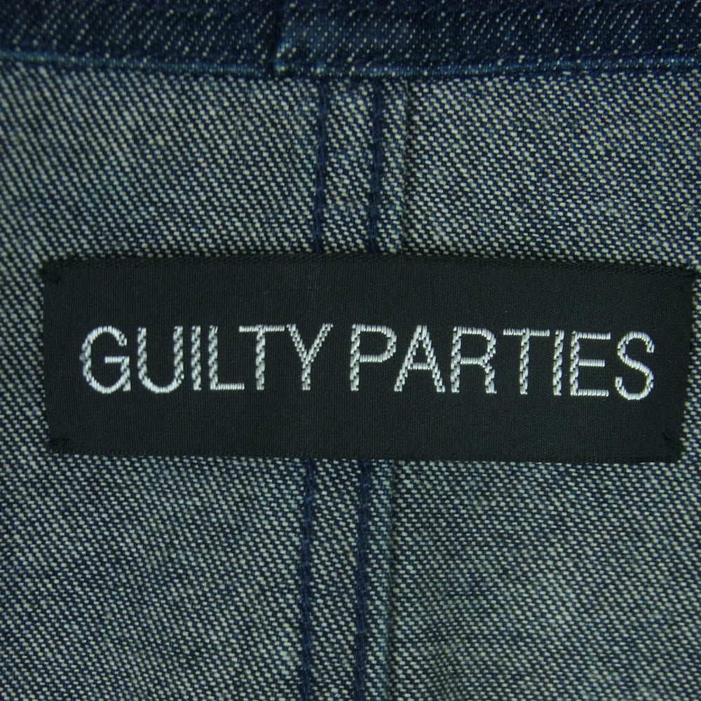 WACKO MARIA ワコマリア 14SS 14SS-CT-16 WASH DENIM COAT ウォッシュ デニム コート インディゴブルー系 M【中古】