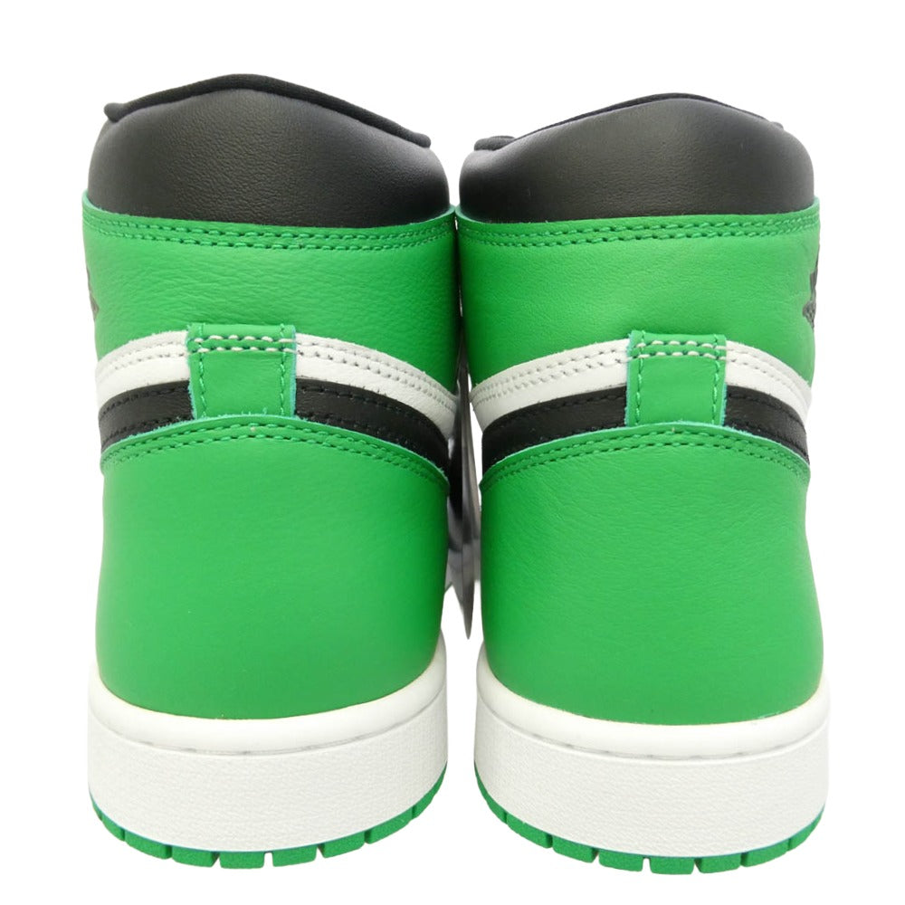 NIKE AIR JORDAN ナイキ ジョーダン DZ5485-031 Air Jordan 1 Retro High OG Celtics Black and Lucky Green エアジョーダン1 レトロ ハイ OG セルティックス ブラック アンド ラッキーグリーン ハイカット スニーカー マルチカラー系 27.5cm【美品】【中古】