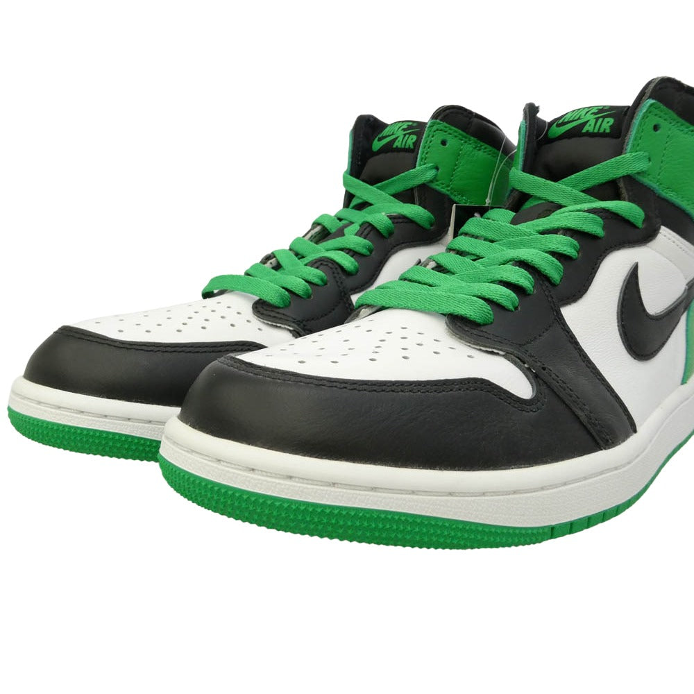 NIKE AIR JORDAN ナイキ ジョーダン DZ5485-031 Air Jordan 1 Retro High OG Celtics Black and Lucky Green エアジョーダン1 レトロ ハイ OG セルティックス ブラック アンド ラッキーグリーン ハイカット スニーカー マルチカラー系 27.5cm【美品】【中古】