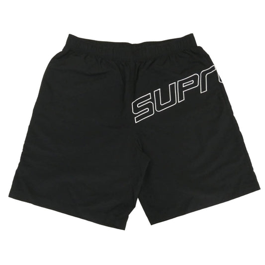 Supreme シュプリーム 24SS Curve Nylon Short カーブ ナイロン ロゴ ショーツ ハーフパンツ ブラック系 M【極上美品】【中古】