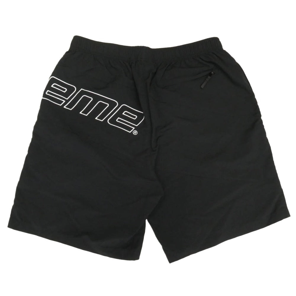 Supreme シュプリーム 24SS Curve Nylon Short カーブ ナイロン ロゴ ショーツ ハーフパンツ ブラック系 M【極上美品】【中古】