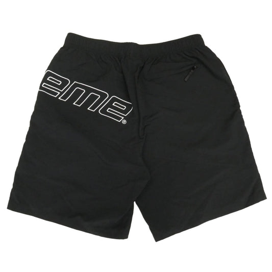 Supreme シュプリーム 24SS Curve Nylon Short カーブ ナイロン ロゴ ショーツ ハーフパンツ ブラック系 M【極上美品】【中古】