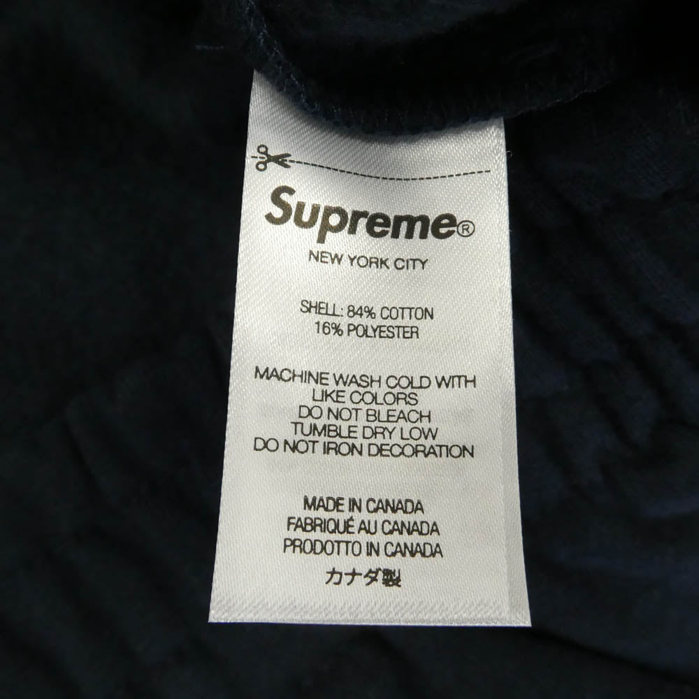 Supreme シュプリーム 23SS Small Box Baggy Cargo Sweatshort スモール ボックス ロゴ バギー カーゴ スウェット ショーツ ハーフパンツ ネイビー系 M【美品】【中古】