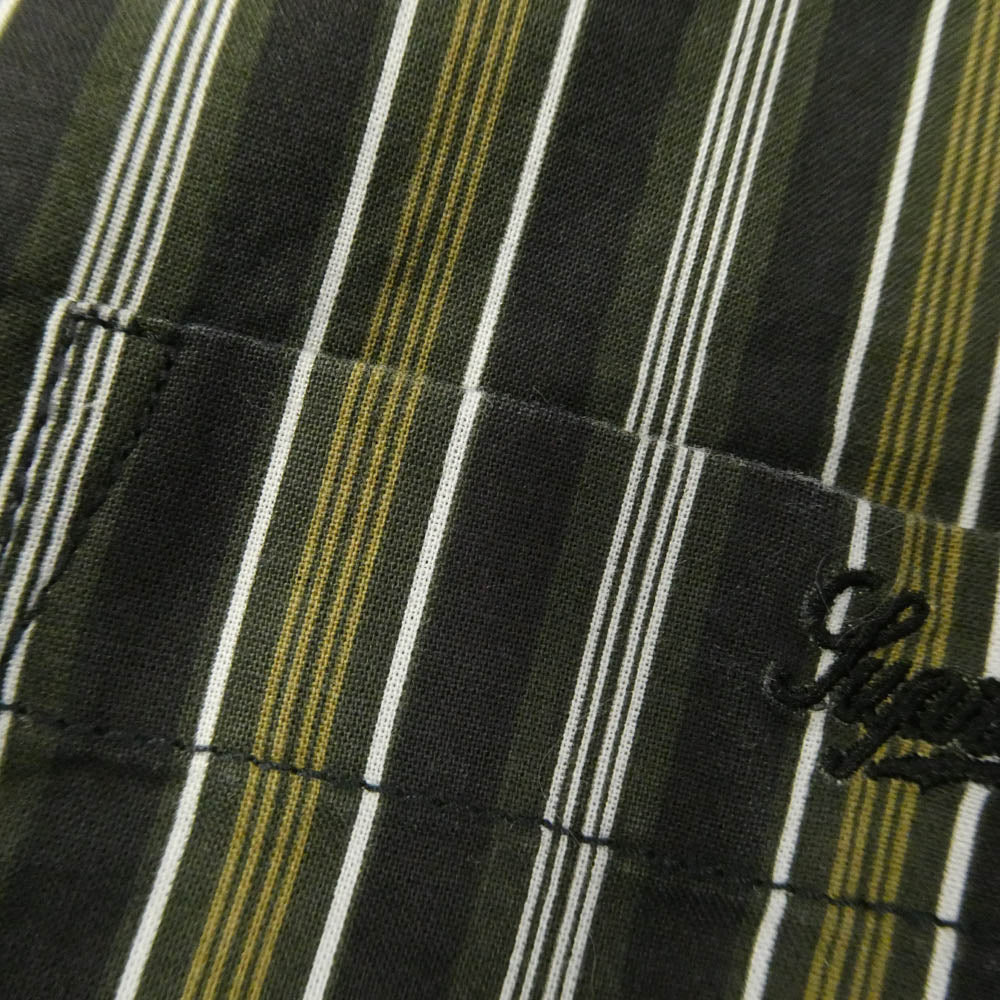 Supreme シュプリーム 24SS Loose Fit Multi Stripe S/S Shirt ルーズ フィット マルチ ストライプ 半袖 シャツ マルチカラー系 L【中古】